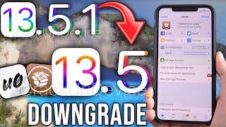 How To Downgrade iOS 13.5.1 to iOS 13.5 & Jailbreak Unc0ver!