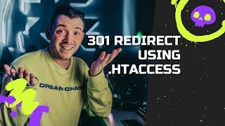 URL redirect or rewrite using the  htaccess file