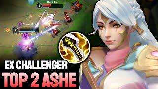 WILD RIFT ASHE - TOP 2 ASHE GAMEPLAY - EX CHALLENGER RANKED