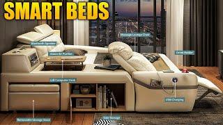 SMART BED TECHNOLOGY : Smart Home Automation 2021 | Modern Homes Tour - Part 4