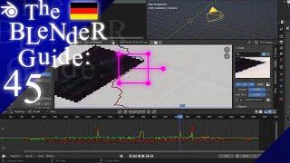 So gehen MOTION TRACKING und VFX in Blender  The Blender Guide (Blender Tutorial Deutsch) [S1E45]