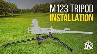 M123 Tripod Installation Instructions