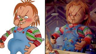 Chucky drawing memes | Chucky promised to not killing 