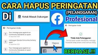 Cara Hapus Peringatan Di Kotak Masuk Dukungan Facebook Profesional