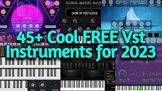 45+ Of The Best FREE Vst Instruments for 2023 from 2022 (Pc & Mac) - Synths, Pianos, Strings, Keys
