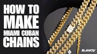 How To Make GOLD Miami Cuban Chains With A 3D Printer & Castable Resin