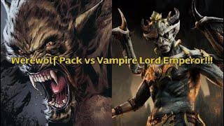 ESO - Werewolf Pack vs Vampire Lord Emperor!! NO CHAMPION POINTS CAMPAIGN