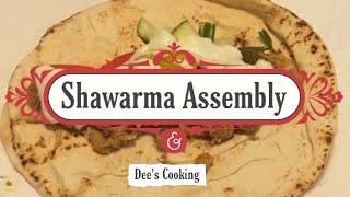 Chicken Shawarma Sandwich-Assembling -recipeENG SUB]