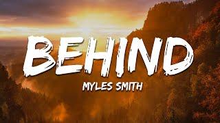 Myles Smith - Behind (Acoustic) (Lyrics)