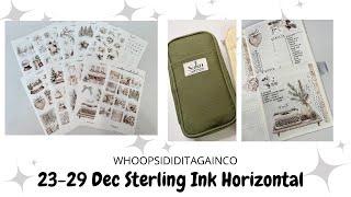 Sterling ink N1 Plan with me 23-29 Dec 2024