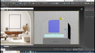 3DsMax Tutorials, Learn 3D Modeling an Interior from Scratch in 3dsmax ( Part 1)