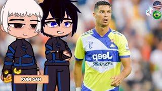 Blue Lock  react To Cristiano Ronaldo || TikToks Cr7|| Gacha-React #animes #messi #neymarjr