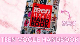 Let's Flip Through The TEEN VOGUE HANDBOOK | fashion industry tips