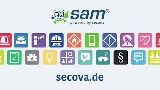 sam® EHS-Software - Übersicht Funktionsmodule: Unterweisungen , Vorfall- & Compliancemanagement …