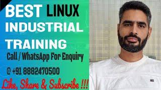 Linux Industrial Training | Understand Infrastructure Design, Roles & Responsibility