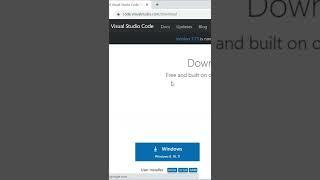 VS Code installation in seconds #shorts