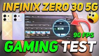 INFINIX ZERO 30 5G GAMING TEST | INFINIX ZERO 30 5G BGMI TEST | DIMENSTY 8020 PROCESSOR