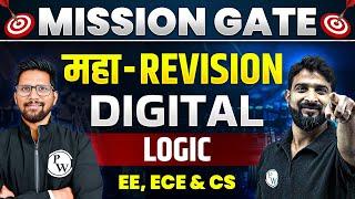 Digital Logic One Shot | MAHA REVISION | EE, ECE & CS | GATE 2024 Preparation