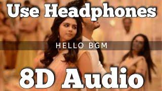 Hello (Movie) | BGM -(8D Version) | Anup Rubens | Akhil Akkineni | Kalyani Priyadarshan