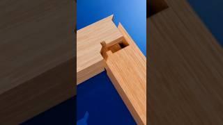 Japan's unique wood joint technique | #shorts #woodworking #wood #facts #craft #minecraft