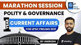 Complete One Year Polity Current Affairs for UPSC Prelims 2021 - in Hindi #UPSC​ #IAS