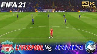 Liverpool v Atalanta Champions League FIFA 21 Score Prediction (4K)