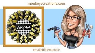 #makeitlikeMichele | WREATH KIT | DIY a Summery Lemon Wreath | #howto