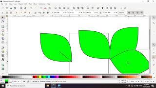 How to create a flower in Inkscape