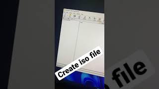 Create an iso file in windows