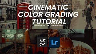 Cinematic Color Grading Lightroom Tutorial + Free Preset | Khalerd Creations