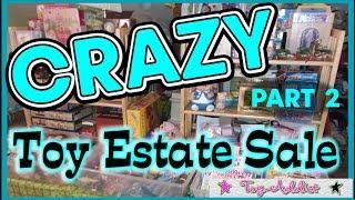 Part 2!  CRAZY Doll & Toy Estate Sale Haul ~ Toy-Addict