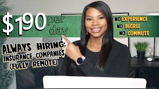 5 Companies ALWAYS Hiring | Work-From-Home Jobs 2025