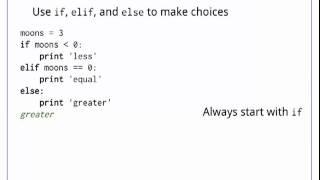 Python - Episode 3 - Control Flow