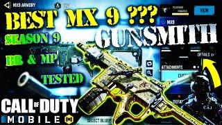 MX9 COD MOBILE BEST GUNSMITH for COD Mobile SEASON 1 in 2022