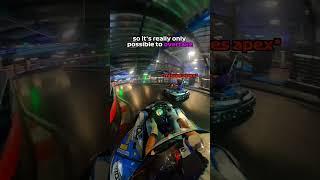 Overtaking a PRO ESPORTS Driver in Karting