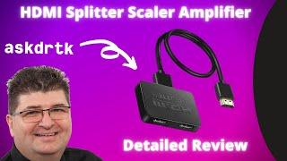 HDMI Splitter Unboxing and Detailed Review - How Good is the Avedio?