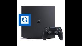 PS4 Slim How to UPDATE SYSTEM SOFTWARE & FIRMWARE by USB 