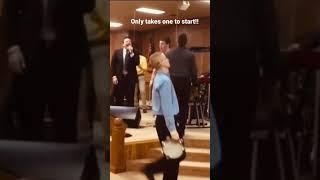 "This Church isn't What You'd Expect..." - Church funny dance