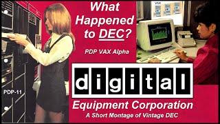 Computer History: DEC Digital Equipment Corp. Tech Archives Short Montage, PDP, VAX VMS  HP