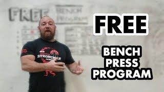 Free Bench Press Program!  High Frequency 5-Week DUP for Explosive Short Term Strength Gains!