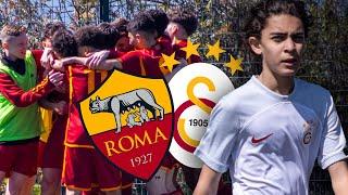 GALATASARAY-ROMA under 14 SCONTRO ad ALTISSIMO livello | il bomber si sblocca e qualifica la squadra