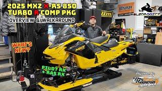 2025 Ski-Doo MXZ X-RS 850 Turbo R Competition Package | Übersicht und Rundgang | Was ist neu?