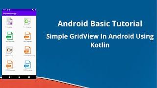 Simple GridView In Android Using Kotlin