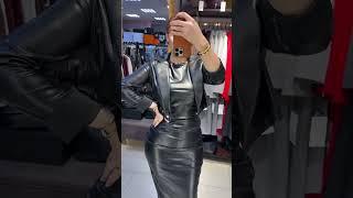 Latex & Leather combo POV  #pov #love #ooty #ootd #grwm #latex #shiny #style #leather #fashion