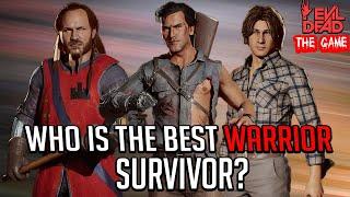 Ranking ALL Warrior Survivors! (Evil Dead: The Game Tier List)