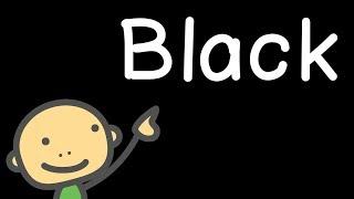 Black Things for Kids | Learn the Color Black | Videos for kids