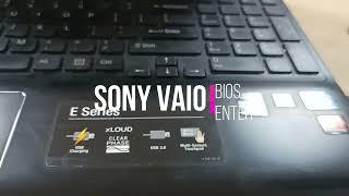 how to Enter the Bios mode in Sony VAIO Laptops | Assist Rescue Mode in Sony Vaio E Series Laptop