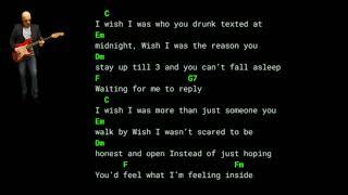 Henry Moodie - drunk text - Lyrics Chords Vocals