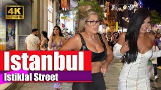 Istanbul _ 2022 Istiklal Street _ 8 September _ Walking Tour _ 4K UHD 60 fps