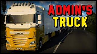 An ADMIN is Driving This Truck | TruckersMP Game Moderator